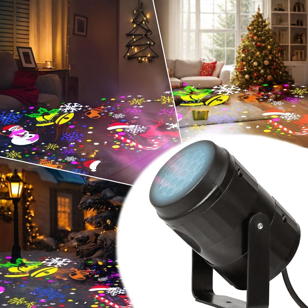 Proyector Mágico Navideño 6 en 1 – NaviLight™