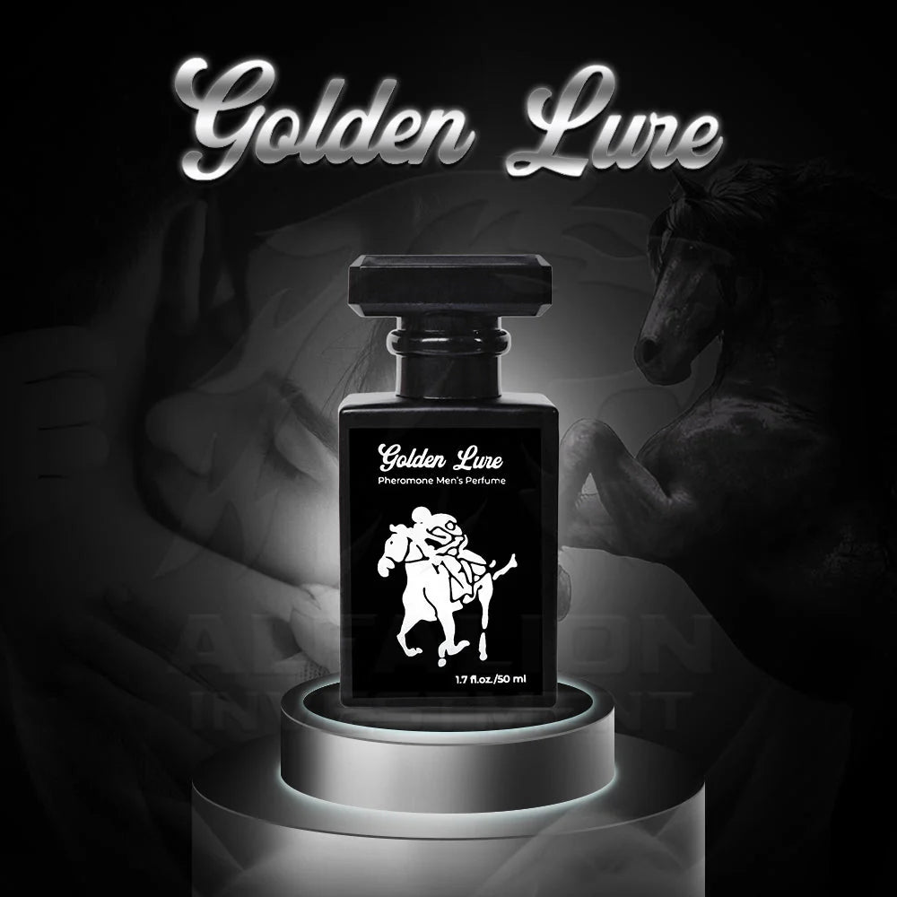 Golden Lure™ Intense – Fragancia Masculina de Alto Impacto