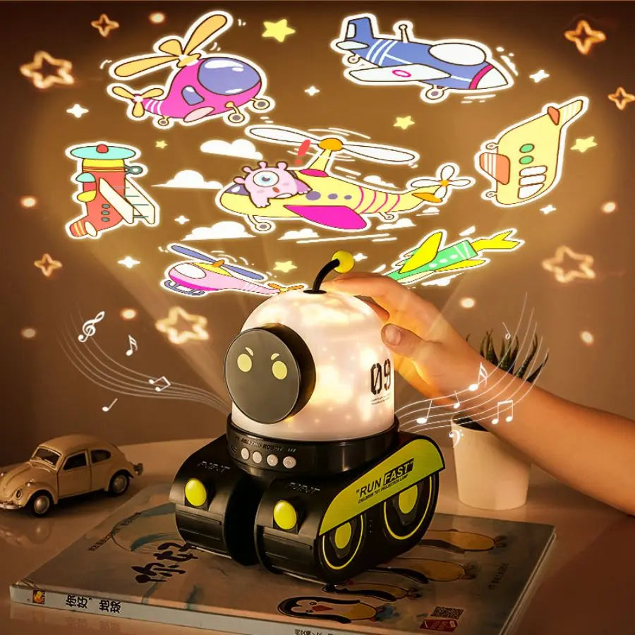 NubiBot™ – Robot Proyector LED