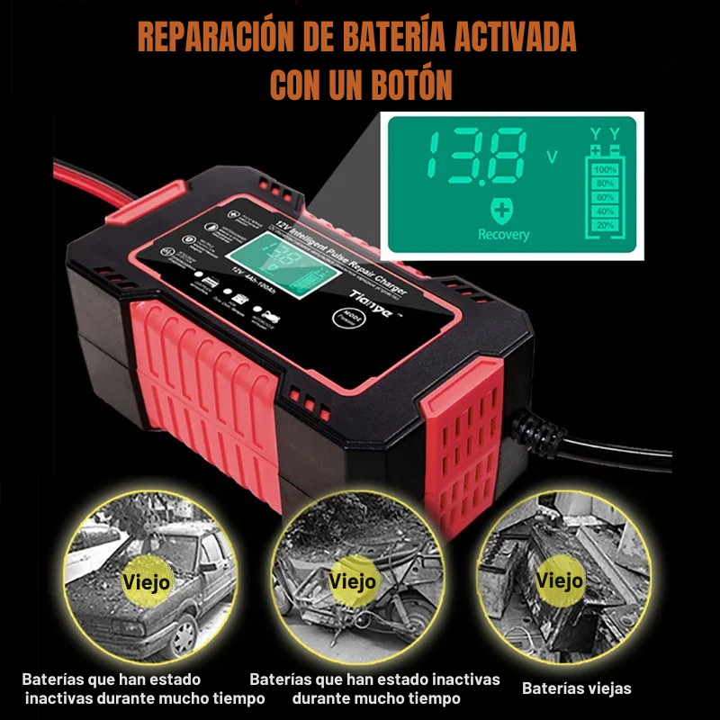 Cargador Batería AntiVarado™