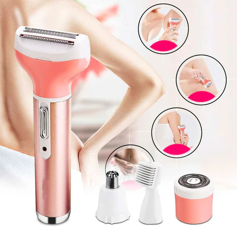 Depiladora Eléctrica Portátil 4 en 1 - SmoothSkin™