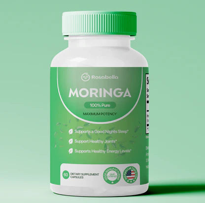 Cápsulas Premium de Moringa 3 en 1 VitalGreen™