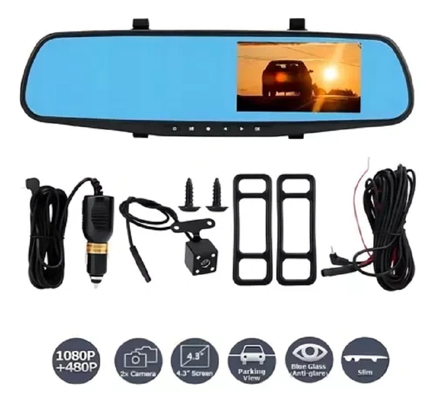 Retrovisor Grabador de Seguridad DriveView™