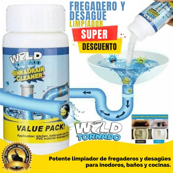 Potente Destapa Cañerías DrenaPro™