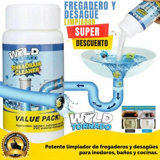 Potente Destapa Cañerías DrenaPro™