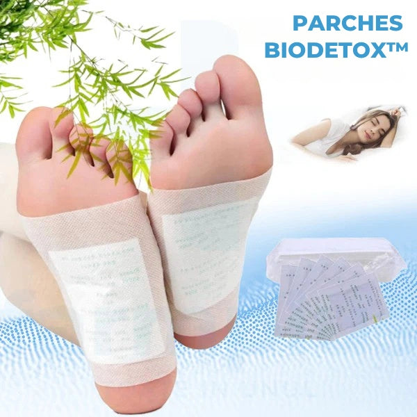 Parches Detoxificantes Nocturnos BioDetox™. COMBO x3