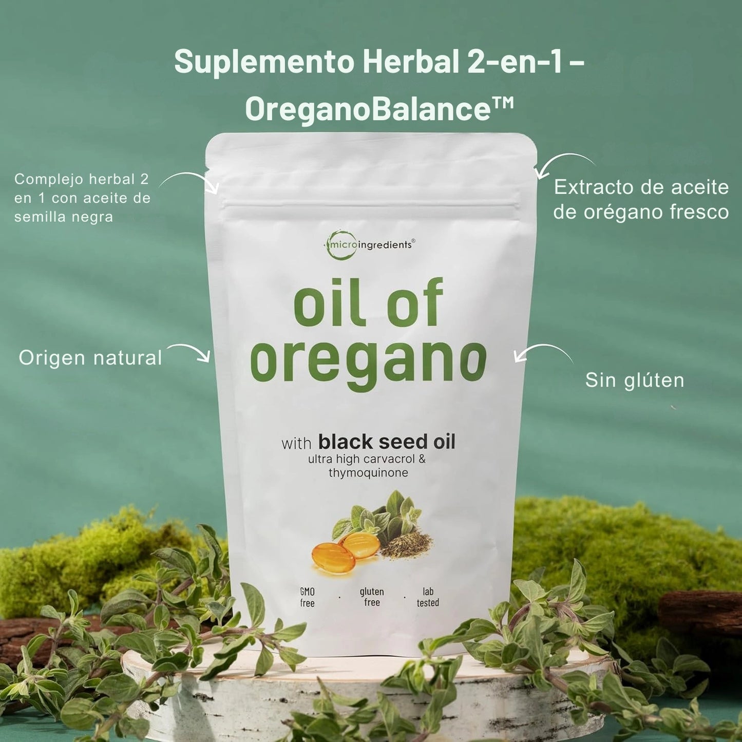 Suplemento Herbal 2-en-1 – OreganoBalance™