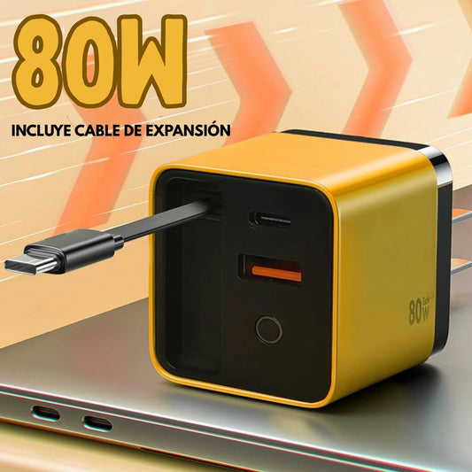 Cargador UltraRápido 80W PowerCube™