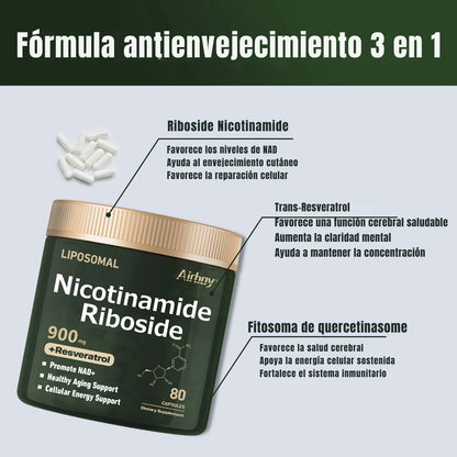 NAD Vitalux™ – Suplemento de Longevidad Avanzada