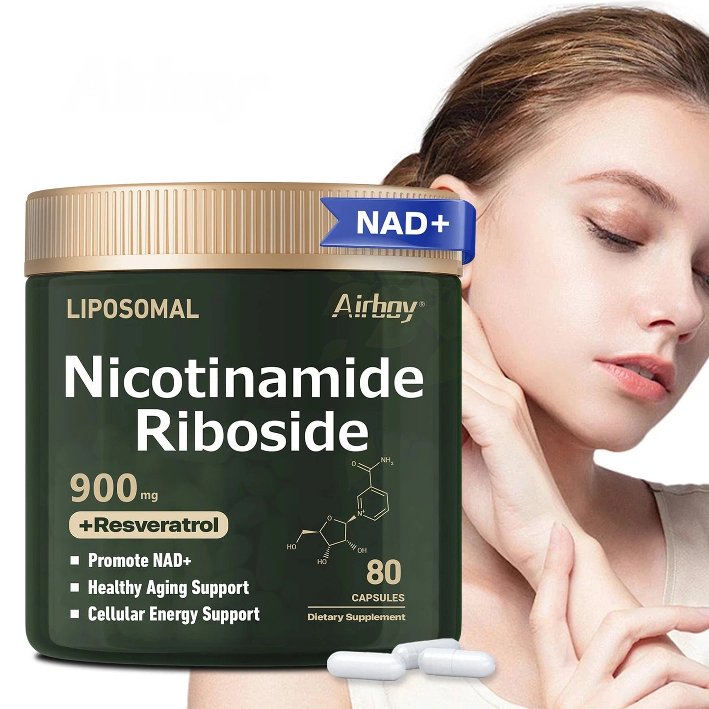 NAD Vitalux™ – Suplemento de Longevidad Avanzada